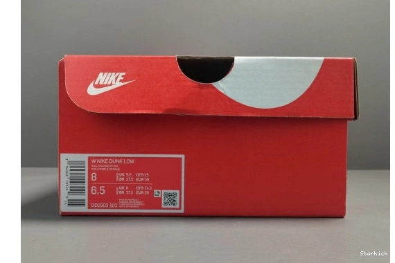 LOW DUNK NIKE Pearl＂DD1503-102 ＂Orange 0717